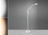 Trio LED Stehleuchte MONZA dimmbar mit Flexarm, Höhe 145cm, Weiß