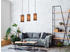 Meine Wunschleuchte Boho Pendelleuchte 3 flammig Rattan Lampenschirme Esszimmerlampe über Esstisch