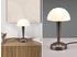 Trio Tischleuchte CANARIA Schwarz/Chrom R59561120