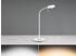 Trio LED Schreibtischleuchte MONZA dimmbar mit Flexarm, Höhe 57cm, Weiß