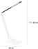 Trio LED Schreibtischleuchte Weiß, dimmbar H: 71cm