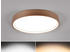 Trio LED Deckenleuchte Coffee matt, Ø 45cm
