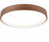 Trio LED Deckenleuchte Coffee matt, Ø 45cm