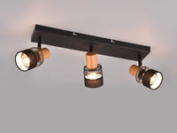 TRIO Leuchten Deckenstrahler "NANDINI, Spot exkl E14 max 10W, flexibel drehbarer
