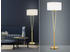 Meine Wunschleuchte Designer LED Stehlampe mit Stoff Schirm Wohnzimmer Schlafzimmer Büro Esszimmer