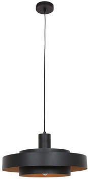 Steinhauer Pendelleuchte FLINTER, Schwarz, 50cm (3329ZW)