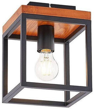 Lindby Miravi Deckenleuchte Wood/Black (9627092)