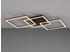 Trio LED Deckenleuchte TRAIL Schwarz R64493132