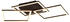 Trio LED Deckenleuchte TRAIL Schwarz R64493132