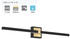 Eglo 900929 PEGUERA LED Wand-/Deckenleuchte 17,5W Schwarz Messing-Gebürstet Weiss Warmweiss IP44