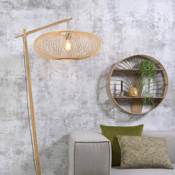 Good&Mojo Cango large Bogenlampe Ellipse natur