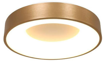 Steinhauer Ringlede Ø 30 cm LED-Wand- und Deckenleuchte-Gold-mit LED (2700K)