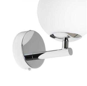 Arcchio Maviris Wandleuchte Chrome/Opal (9641157)