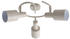 Lindby Deckenstrahler Ovelia, beige, rund, 3-flg.