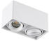 Arcchio Kubika Downlight GU10, 2-flammig, weiß