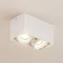Arcchio Kubika Downlight GU10, 2-flammig, weiß