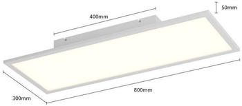 Lindby Luay LED-Panel, 3000-6000K, 30 x 80 cm