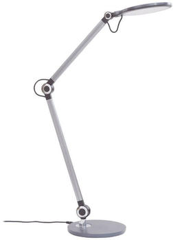 Lindby Nyxaris LED-Tischleuchte, CCT, grau