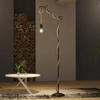 Golvlampa "ropina" Aus Metaller F&uuml;r Vardagsrum / Matsal Von Lucande