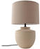 Lindby Thalassia Tischleuchte Keramik/Stoff Ø 30cm