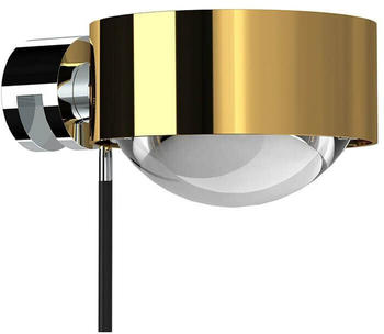 Top Light Puk Mini Fix + Klemmleuchte 24 Karat vergoldet/chrom (2-08036)