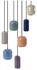 Lucande Narion 7 Cluster Pendelleuchte Multi