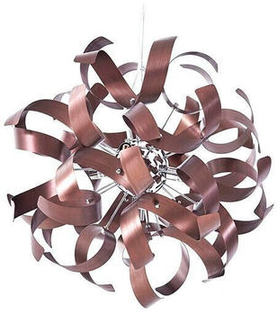 Lucande Kaelor Pendelleuchte Ø46 Copper