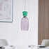 Lucande Fay LED Pendelleuchte Purple/Green