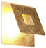 Trio LED Wandleuchte Gold schwenkbar, Höhe 18cm