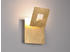 Trio LED Wandleuchte Gold schwenkbar, Höhe 18cm