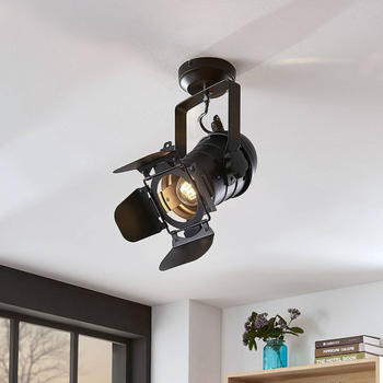 Lindby Deckenspot Tilen 1-flammig mit Scheinwerfer-Design