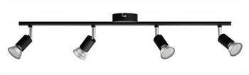 Philips Strahler LIMBALI 4xGU10/50W/230V schwarz