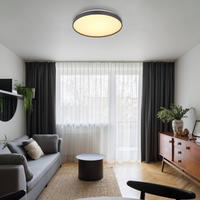 GLOBO LIGHTING Deckenleuchte "ECLYPSE" LED-Modul 1 Stk. Warmwei&szlig; Deckenleuchte