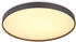 Globo LED-Deckenleuchte Eclypse, anthrazit, Ø 48 cm, Acryl/Metall