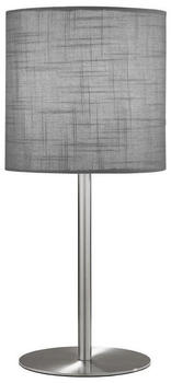 casa NOVA Retrofit Tischlampe Lia grau