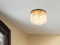 GLOBO LIGHTING Deckenleuchte "GORLEY" E14 1 Stk. Design Glasst&auml;be, Deckenlampe,