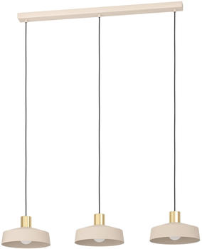 Eglo 3er Pendelleuchte Valdiola sand-messing 93 x 23 cm
