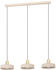 Eglo 3er Pendelleuchte Valdiola sand-messing 93 x 23 cm