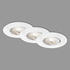 Briloner 3er Set LED Einbaustrahler 230V Weiß, 90x42 mm (DxH)