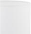Relaxdays Nachttischlampe Touch dimmbar mit 3 Stufen E14 28 x 18 cm silber