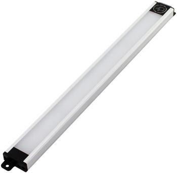 REV-Ritter SLIMTOUCH Schrankbeleuchtung, LED Unterbauleuchte flach 18mm erweiterbar, 52cm 9W, 620lm, silber