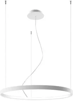 Sollux TH.102 Kronleuchter RIO wei&szlig; 3000K L: 78cm, B: 78cm, H: 150cm, LED/50W,