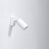 Sollux SL.0087 Wandleuchte RING weiß L: 10, B: 8, H: 15, Fassung GU10, dimmbar