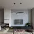 Sollux TH.112 Kronleuchter RIO schwarz 4000K L: 110cm, B: 110cm, H: 150cm, LED/70W,