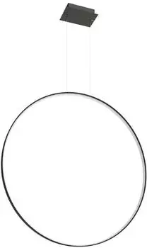 Sollux TH.122 Pendelleuchte RIO schwarz 3000K L: 110cm, B: 16cm, H: 150cm, LED/70W,