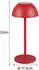 Trio Tischleuchte RICARDO LED AKKU D13.5 H30cm rot