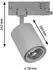 Paulmann ProRail3 LED Spot Kratos in Silber 25W 3100lm 4000K 50° silber