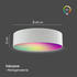 tint LED Deckenleuchte Malea in Grau und Weiß 24W 2700lm grau