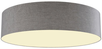 tint LED Deckenleuchte Malea in Taupe und Wei&szlig; 24W 2700lm grau