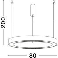 Nova Luce LED-H&auml;ngeleuchte "STING" LED-Modul 1 Stk. Warmwei&szlig; Mit Leuchtmittel;